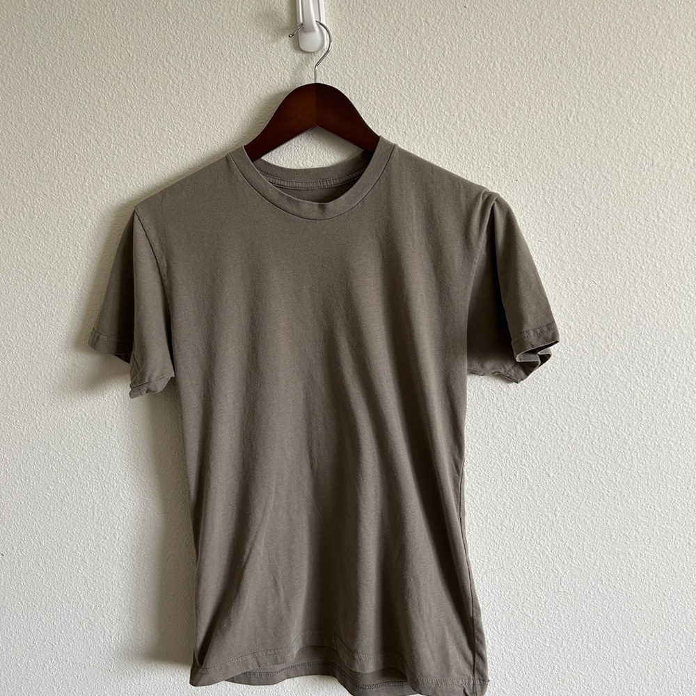 Men's ‘Next Level’ Crew Neck T-Shirt in Gray